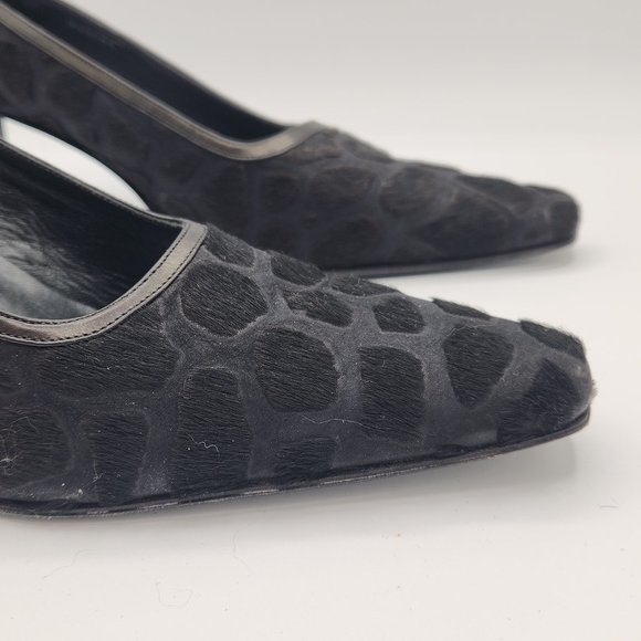 LUXURY Rangoni Firenza Calf Print Heels - Picture 3 of 5